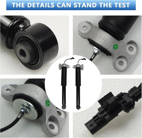 Pair Rear Shock Absorbers Compatible with 2014-2019 Cadillac CTS/ATS w Magnetic Ride Control, OE# 84230453 22931831 23146371 84230454 with Upper Mount in Saudi Arabia