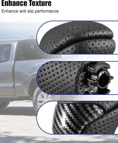 مقبض ناقل الحركة الأوتوماتيكي مناسب لسيارة Toyota Tacoma SR SR5 Sport Highlander 2016 2017 2018 2019، بلاستيك أسود in Kuwait