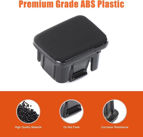 غطاء زر تحرير قفل ناقل الحركة ABS للسيارة متوافق مع Mazda MX-5 2016 2017 2018 2019 2020 2021 2022 2023 2024 2025+ ملحقات السيارة الداخلية (أسود لامع) in Kuwait