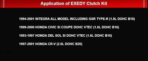 مجموعة القابض XTD HD متوافقة مع 1994-2001 ACURA INTEGRA 1999-2000 CIVIC Si in Kuwait