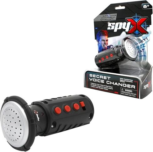 SpyX / Secret Voice Changer. Voice Synthesizer Spy Toy to Disguise Your Voice in Real-time! Junior Secret Agent / Ninja Toy Gadget. Multi-Voice Amplifier Megaphone for Boys & Girls in Saudi Arabia