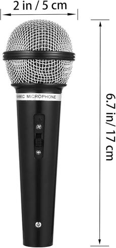 Kids Pretend Microphone Toy - Fake Microphone Prop for Birthday Party Favors, Pretend Play or Costume in Saudi Arabia