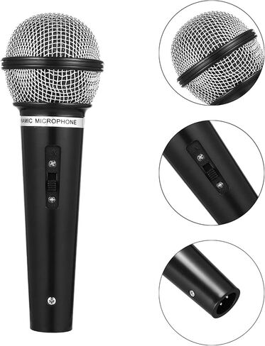Kids Pretend Microphone Toy - Fake Microphone Prop for Birthday Party Favors, Pretend Play or Costume in Saudi Arabia