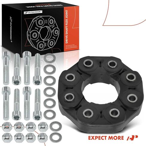 A-Premium Front or Rear Driveshaft Coupler Flex Joint Coupling Compatible with Mercedes-Benz E320, E55 AMG, E550, E63 AMG, S55 AMG, S600, S65 AMG, CLS55 AMG, CLS550, CLS63 AMG, CL55 AMG CL600 CL65 AMG in Kuwait