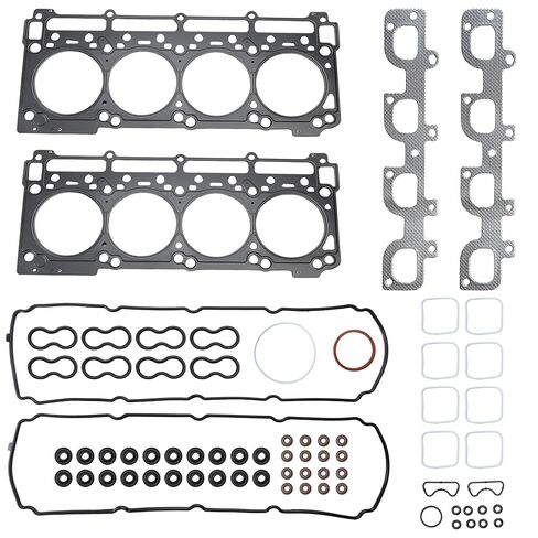 Engine Head Gasket Set, for Chrysler 300 12-14, for Jeep Grand Cherokee 12-20, for Dodge Challenger/Charger/Durango 11-20, for Ram 2500/3500/4500/5500 14-20,6.4L, #OE HS26568PT in Kuwait