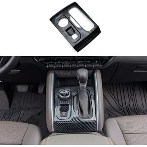 for Chevrolet Colorado 2024 2025 2026 (Not for 2WD) Interior Accessories Gear Shift Panel Cover Frame Trim ABS (Red, Shift Panel Cover) in Saudi Arabia