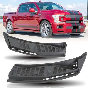 قطعتان من ألواح ممسحة الزجاج الأمامي للشواية الأمامية متوافقة مع 1999-2007 Ford F250 F350 F450 F550 Super Duty 2000-2005 Excursion Black Left and Right، استبدال # 3C3Z-25022A68-AAA 4C3Z-25022A69-AAA in Kuwait