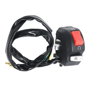 Saihisday 12V Motorcycle Handlebar Switch, 7/8″ Handle Bar On Off Push Button Switch, 22mm Handlebar Mount Headlight Fog Light Fit for Motorcycles, Electric Bike, ATVs, Scooters, Snowmobiles(Right) in Saudi Arabia