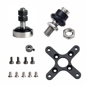 Propellert Adapter Hub Accessory,Propeller Seat 5.0mm Through Hole Prop Shaft Adapter Holder for RC Motor Prop AT28/35 Motor Shaft Adapter in Saudi Arabia