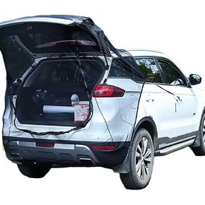 شاشة شبكية للباب الخلفي لسيارة Citroen C5 Aircross 2018-2026، غطاء خيمة الباب الخلفي للسيارة، شاشة حشرات قابلة للتنفس، مغلقة بسحاب مزدوج الأطراف للتخييم in Kuwait
