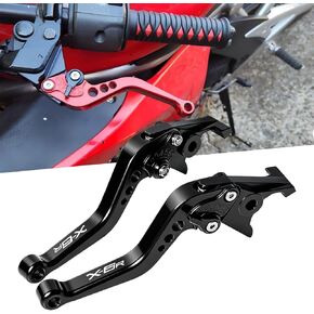 رافعة فرامل الدراجة النارية للنينجا ZX6R 2019-2023 2024 2025، رافعة فرامل بديلة قصيرة قابلة للتعديل ورافعة القابض ملحقات لطيفة للنينجا ZX6R أسود in Kuwait
