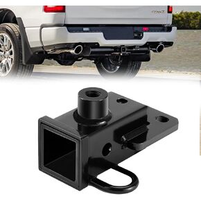 FieryRed 2" Hitch Receiver Compatible with 2019-2024 Dodge Ram 1500 Newbody, Class 3 Rear Trailer Tow Hitch with Bolts, Anti-Rust Gloss Powder Coat, Black in Kuwait