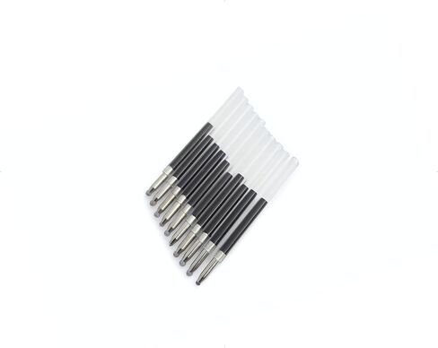 Keychain Tiny Pen - Ballpoint Refill (10 Pack) (Black) in Kuwait