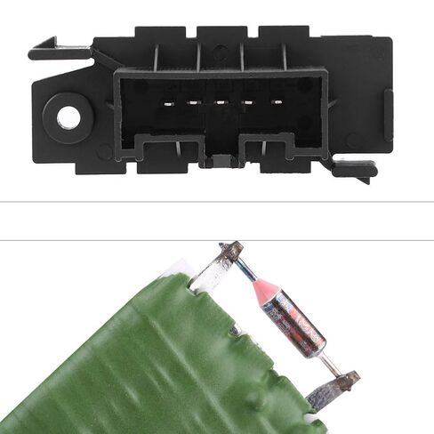 Blower & Heater Fan Expert Scudo 6450XE OEM Replacement Blower Motor Resistor with ABS Construction Heater Control Resistor for Dispatch HVAC Fan Speed Control Automotive in Kuwait