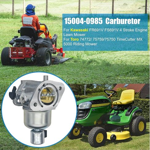 FR691V Carburetor Replacement for Kawasaki FR651V FR730V FS691V FS730V Engine, Compatible with Cub Cadet ZT1 ZT2 RZT50 John Deere X320 X380 X324 Lawn Mower in Saudi Arabia