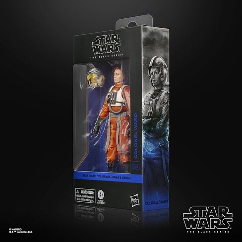STAR WARS The Black Series Colonel Ward, The Mandalorian & Grogu Premium Collectible 6 Inch Action Figure in Kuwait