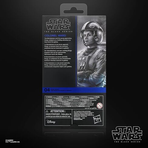 STAR WARS The Black Series Colonel Ward, The Mandalorian & Grogu Premium Collectible 6 Inch Action Figure in Kuwait