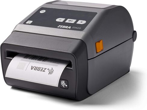 Zebra ZD620d Direct Thermal Desktop Printer 203 dpi Print Width 4 in Ethernet Serial USB Cutter Preinstalled ZD62042-D21F00EZ (Renewed) in Kuwait
