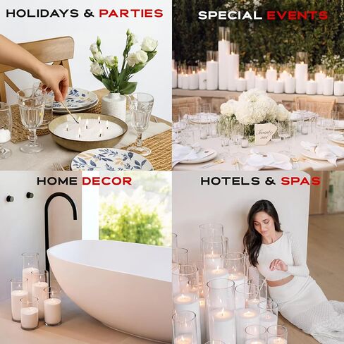 Vogue Candles White Pearled Candle Sand Wax (1 LB) – Sand Candle Kit with 15 Cotton Wicks for DIY Home Lighting – Plant-Based & Reusable Wax Granules Refill for Custom Vessels, Décor & Dad Gifts in Saudi Arabia