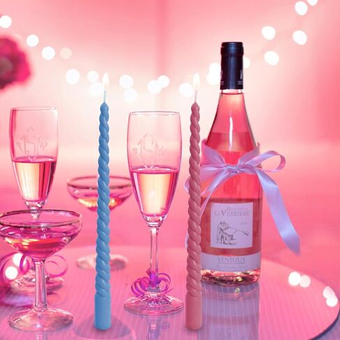 Acrylic Spiral Taper Candle Mold for Candle Making DIY, Lightweight and Compact Casting Mold for, to Decorate Your Home with Assorted Color in Kuwait