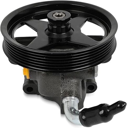 6L2Z3A674AA Power Steering Pump with Pulley Compatible with Ford Explorer 2006-2010 4.6L,Mercury Mountaineer 4.6L 2006-2010,for Explorer Sport Trac 2007-2010,Replace 20-329P1 7L2Z3A674B in Saudi Arabia
