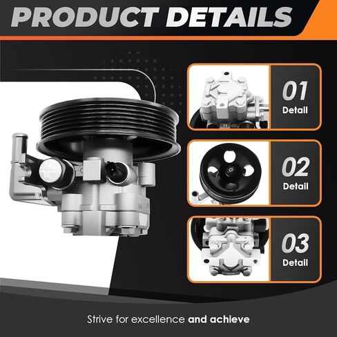 مضخة توجيه كهربائية 571001U000 متوافقة مع Santa Fe 2.4l L4 2010-2012 Sor-ento 2.4l L4 2011-2013 استبدال 21-4054 ​​57100-2P200 in Kuwait