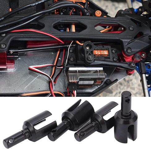 4Pcs RC Differential Cups Outdrive Diff Differential Steel Diff Joint Cup, for LOSI Lasernut U4 Tenacity 1 10 Off Road Vehicles, LOS232030, 4Pcs Set in Saudi Arabia