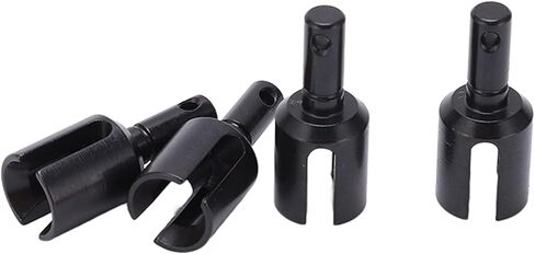4Pcs RC Differential Cups Outdrive Diff Differential Steel Diff Joint Cup, for LOSI Lasernut U4 Tenacity 1 10 Off Road Vehicles, LOS232030, 4Pcs Set in Saudi Arabia