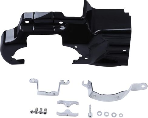 TCT-MOTORPARTS Chrome Engine Transmission Interface Cover Fits for Harley Softail 2007-2017 in Saudi Arabia