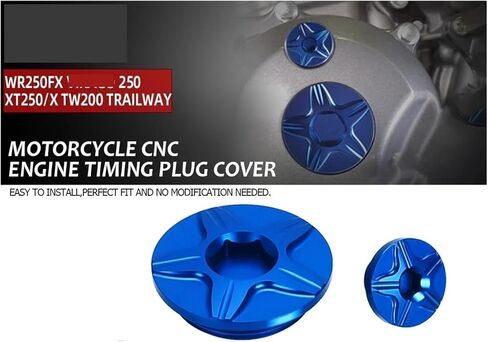 Motocross Engine Timing Plug Cover Compatible with XT250/X WR250FX 250 TW200 XT225 Engines Cap Plug Accessories in Saudi Arabia