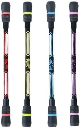 4Pcs Spin Cool Pens, Rolling Finger Spin Game Pens with Weighted Ball Anti-Slip Stationery Set with Refills Black Ink for Students Entertainment Pressure Relief Writing and Correction Supplies in Saudi Arabia