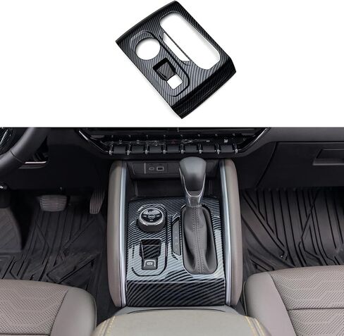 for Chevrolet Colorado 2024 2025 2026 (Not for 2WD) Interior Accessories Gear Shift Panel Cover Frame Trim ABS (Red, Shift Panel Cover) in Saudi Arabia