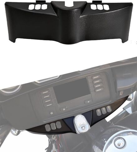 تنورة داخلية لـ Street Glide 14-23، غطاء لوحة لوحة التبديل، غطاء جناح الخفاش لـ Harley Touring Ultra Classic Limited Electra Glide Street Glide 2014-2023، أسود مطفي in Kuwait