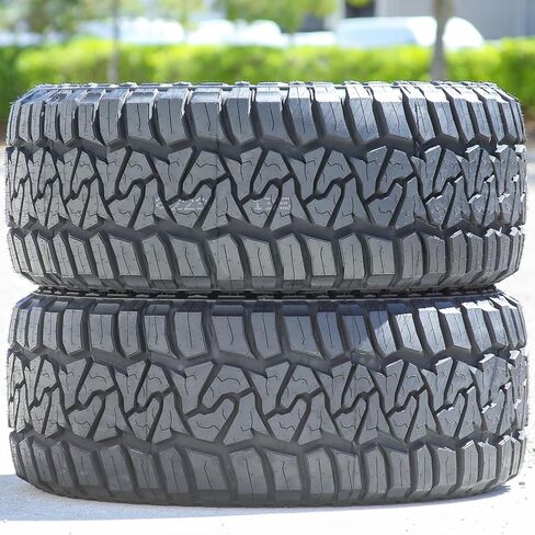 Set of 2 (TWO) Evoluxx Rotator R/T All-Terrain Mud Off-Road Light Truck Radial Tires-LT275/65R20 275/65/20 275/65-20 128/125R Load Range F LRF 12-Ply BSW Black Side Wall in Kuwait