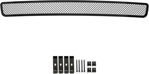 APS متوافق مع Ford F-150 2004-2005 المصد السفلي من الفولاذ المقاوم للصدأ شبكة سوداء شبكية أمامية S18-H15357F in Kuwait