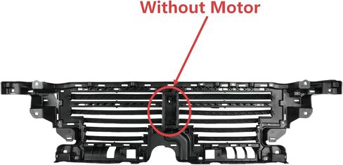W/O Motor Active Grille Shutter Upper Assembly Fit for 2021-2025 Ford Bronco Radiator Up Shutter Air Collecting Hood Grille Shutter M2DZ16138C FO1206161 NB3Z16138 P2DZ-16138-A in Kuwait