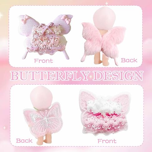 8-Piece Doll Clothes for Sonny Angel Collectible, 3 Inch Mini Dolls Outfit Set, Tops & Skirts for Display, Mix & Match, Collectors Gift (Pink/Cherry Blossom Angel Style) in Saudi Arabia