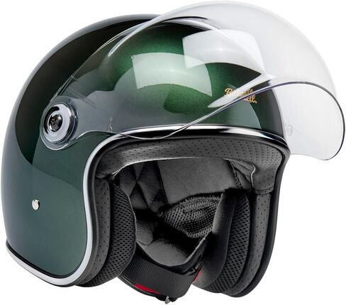 Biltwell Tahoe Metallic Sierra Green Motorcycle Helmet DOT ECE R22.06 in Saudi Arabia