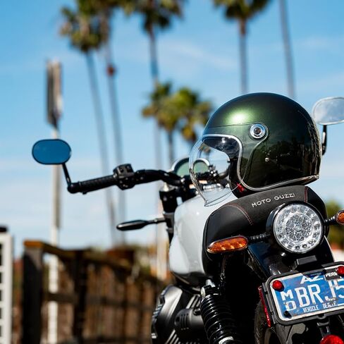 Biltwell Tahoe Metallic Sierra Green Motorcycle Helmet DOT ECE R22.06 in Saudi Arabia