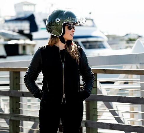 Biltwell Tahoe Metallic Sierra Green Motorcycle Helmet DOT ECE R22.06 in Saudi Arabia