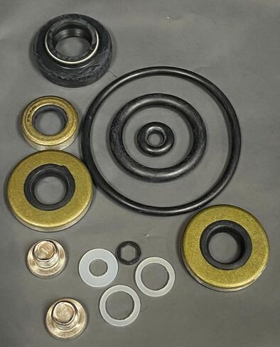PARTSDEPOT Gearcase Seal Kit 0396350 8 9.9 10 15 HP 2 Stroke 4 Stroke Compatible with Evinrude Johnson in Saudi Arabia