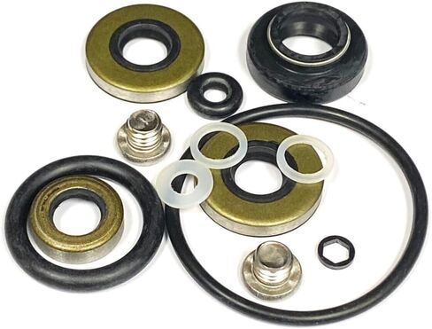 PARTSDEPOT Gearcase Seal Kit 0396350 8 9.9 10 15 HP 2 Stroke 4 Stroke Compatible with Evinrude Johnson in Saudi Arabia