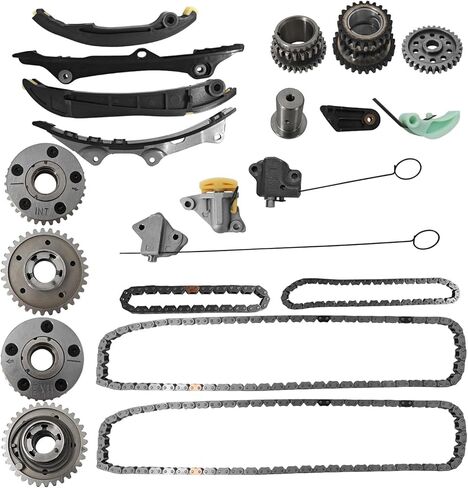 Timing Chain Tool Kit w/VVT Phasers Compatible with Maserati Quattroporte 2013-2017, fits for Ghibli 2014-2023, fits for Levante 2017-2023 3.0L M156, Replace 339036 299481 323513 900028263 in Saudi Arabia