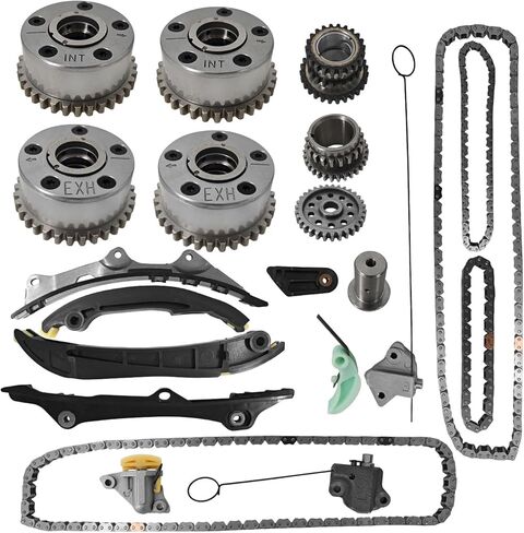 Timing Chain Tool Kit w/VVT Phasers Compatible with Maserati Quattroporte 2013-2017, fits for Ghibli 2014-2023, fits for Levante 2017-2023 3.0L M156, Replace 339036 299481 323513 900028263 in Saudi Arabia