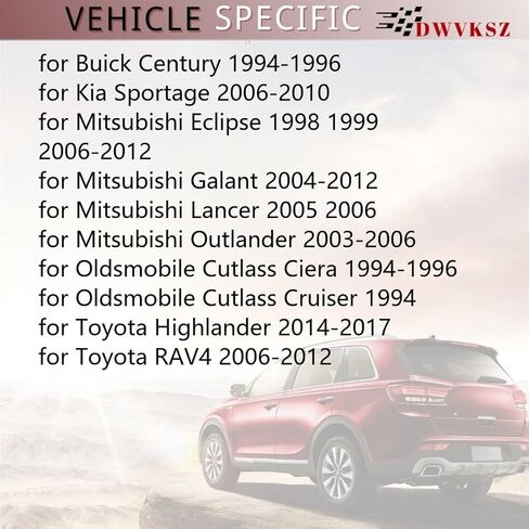 1x خرطوم سخان HVAC يستبدل #8J0121447D، 63233 لمدخل جسم الخانق لسيارة Toyota RAV4 3.5L 2006 2007 2008 2009 2010 2011 2012، لميتسوبيشي أوتلاندر 2.4L 2003 2004 2005 2006 in Kuwait