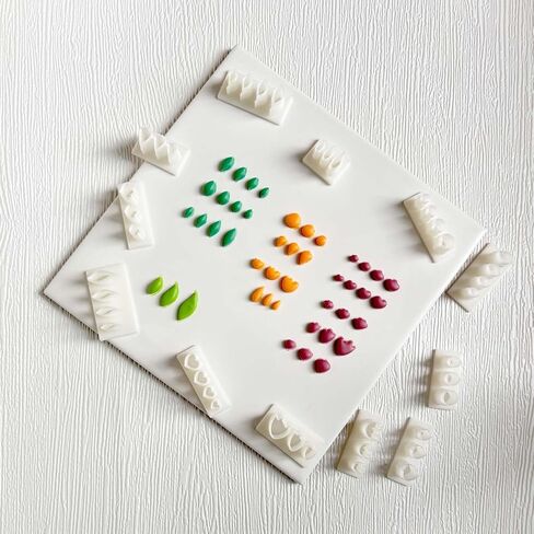 Viredelo Polymer Clay Cutters for Earrings Making - 13 Shapes for Earrings and Jewelry Making,Clay Cutters for Polymer Clay Jewelry,C-6 in Saudi Arabia