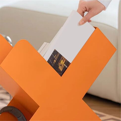 Bookshelf Nordic Creativity Iron Floor Bookshelf Home Metal Geometric Shape Organizer Shelf for Living Room Home Office in Saudi Arabia