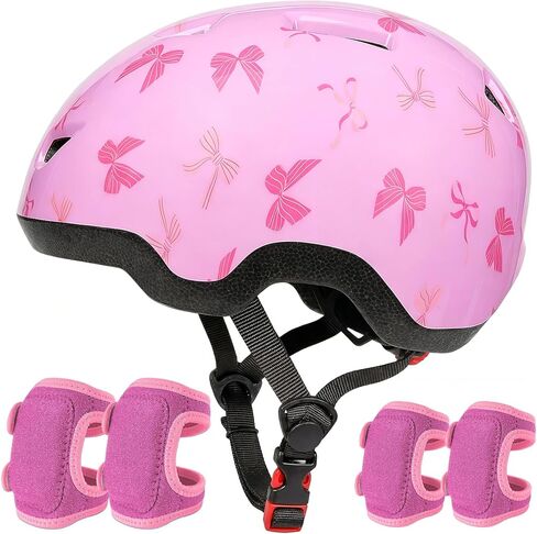 Toddler Helmet with Knee Pads and Elbow Pads Set for Kids Age 1-3, Adjustable Infant Baby Bike Helmet for Girls Boys for Balance Bike, Scooter, Bicycle in Saudi Arabia