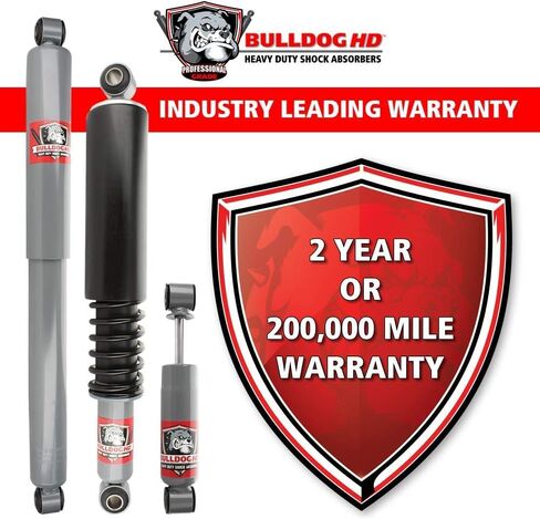 Bulldog HD HD1215-0167 Heavy Duty Front Shock Absorber – Fits Select Kenworth T660, T680, T800, T880 / Peterbilt 348, 367, 384, 579, 587 – Replaces Gabriel 85119, Monroe 65541 in Saudi Arabia