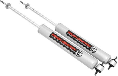 Rough Country 3.5-4.5" N3 Front Shock Absorbers for 97-06 Jeep TJ | 84-01 XJ - 23171_F in Kuwait